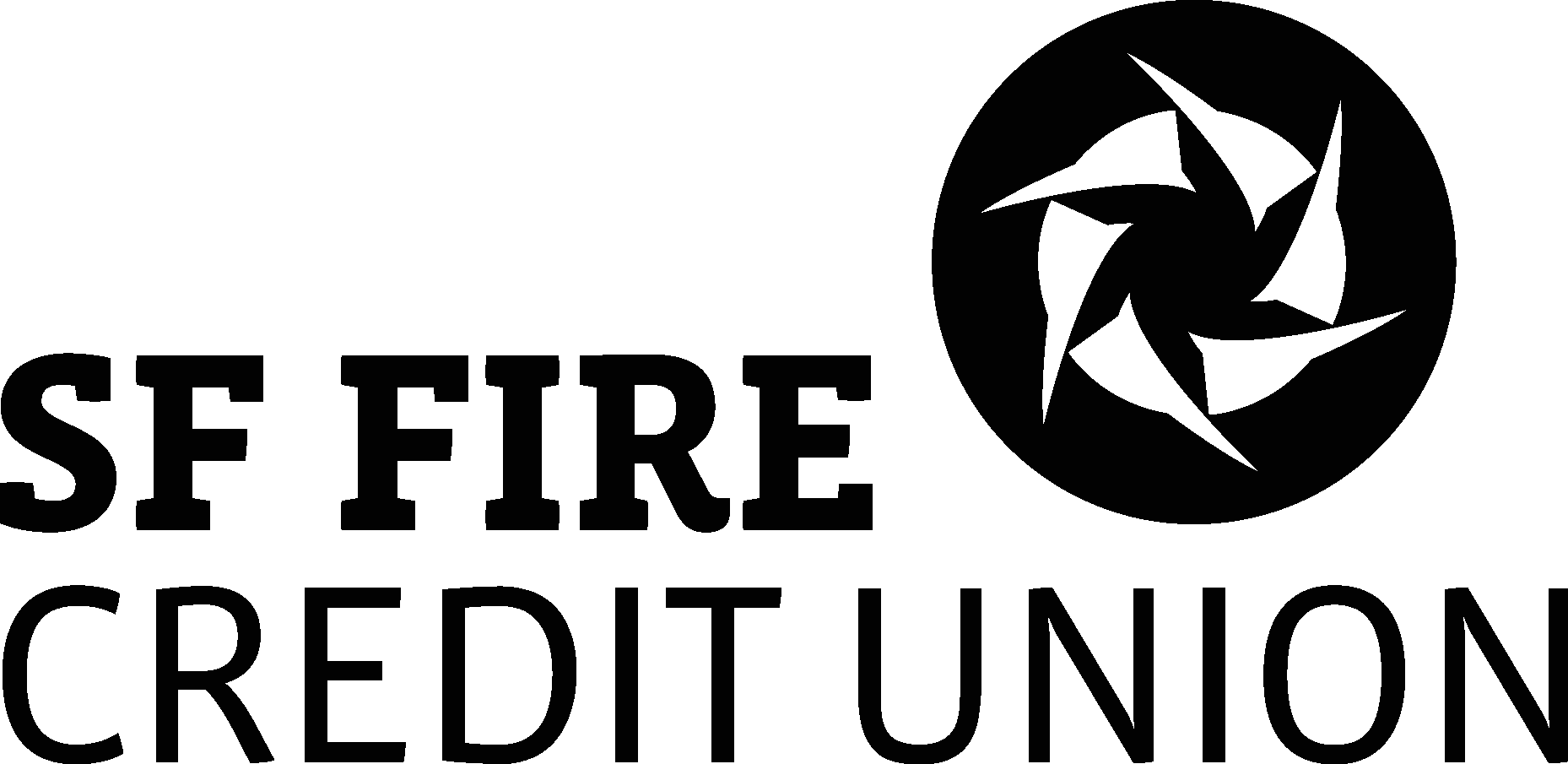 Sf Fire Cu Black Logo Vector Logo
